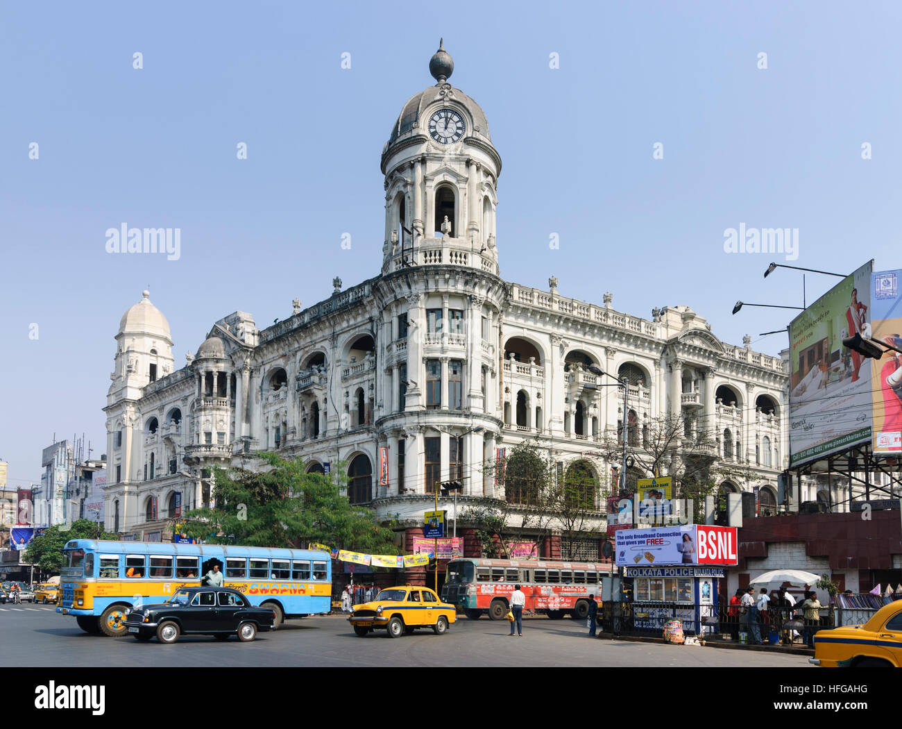 Kolkata (Calcutta, Kalkutta): Metropolitan Building, West Bengal, Westbengalen, India Stock Photo