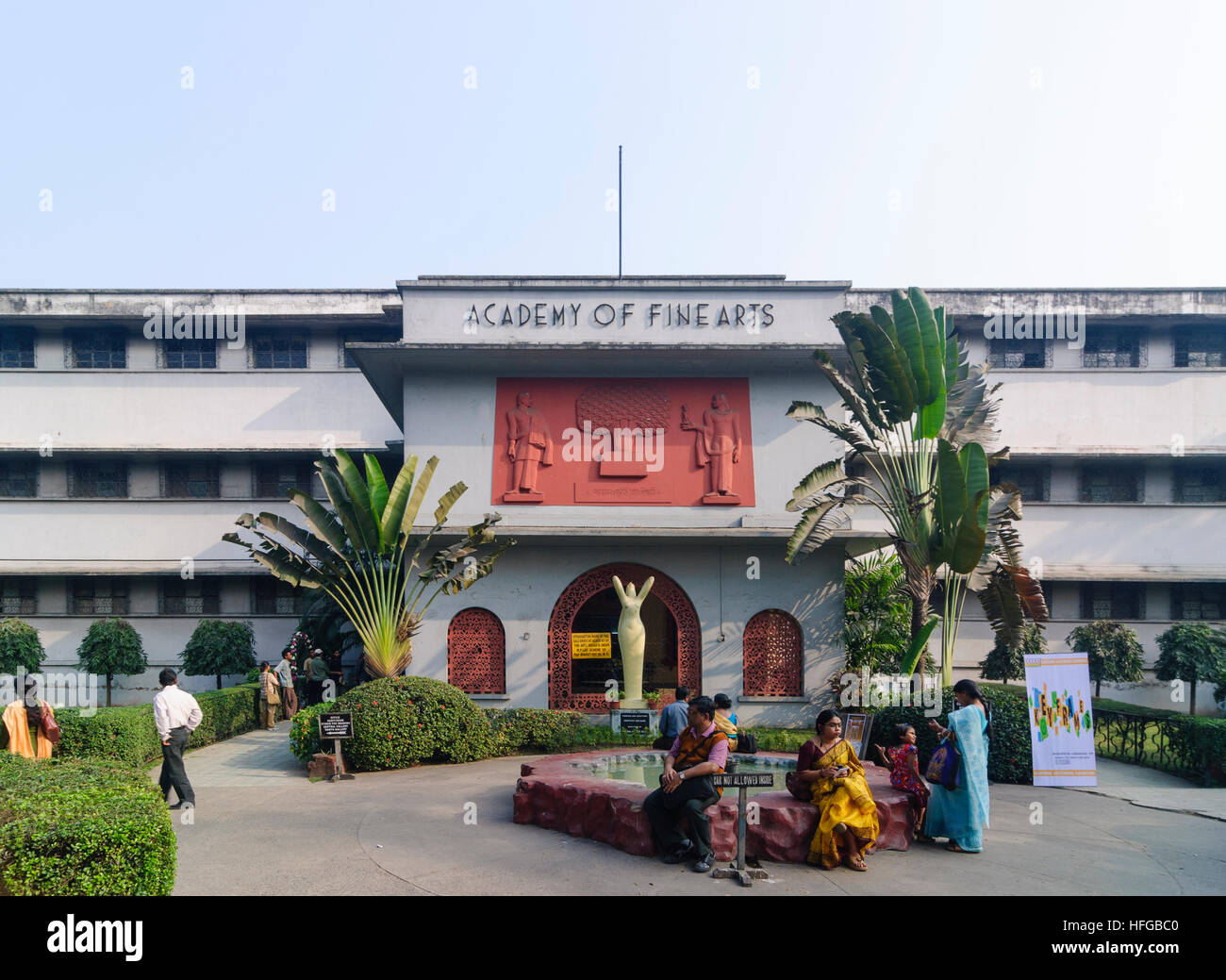 Kolkata (Calcutta, Kalkutta): Academy of visual art, West Bengal, Westbengalen, India Stock Photo