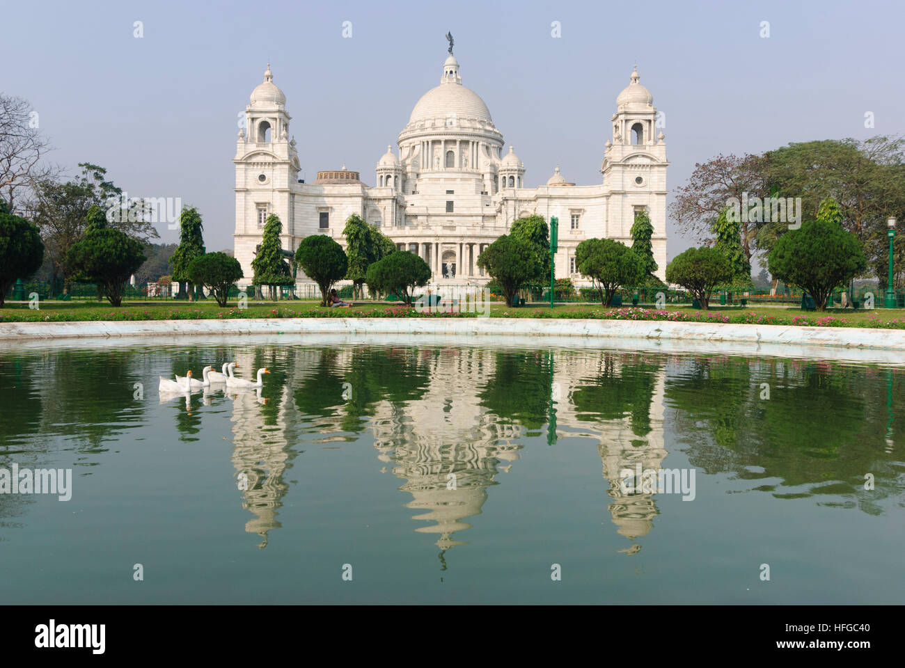 Kolkata (Calcutta, Kalkutta): Victoria Memorial, West Bengal, Westbengalen, India Stock Photo