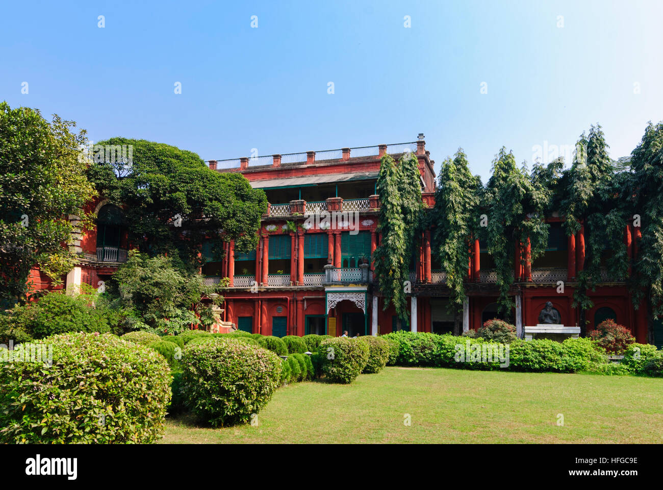 Kolkata (Calcutta, Kalkutta): House of Rabindranath Tagore, West Bengal, Westbengalen, India Stock Photo