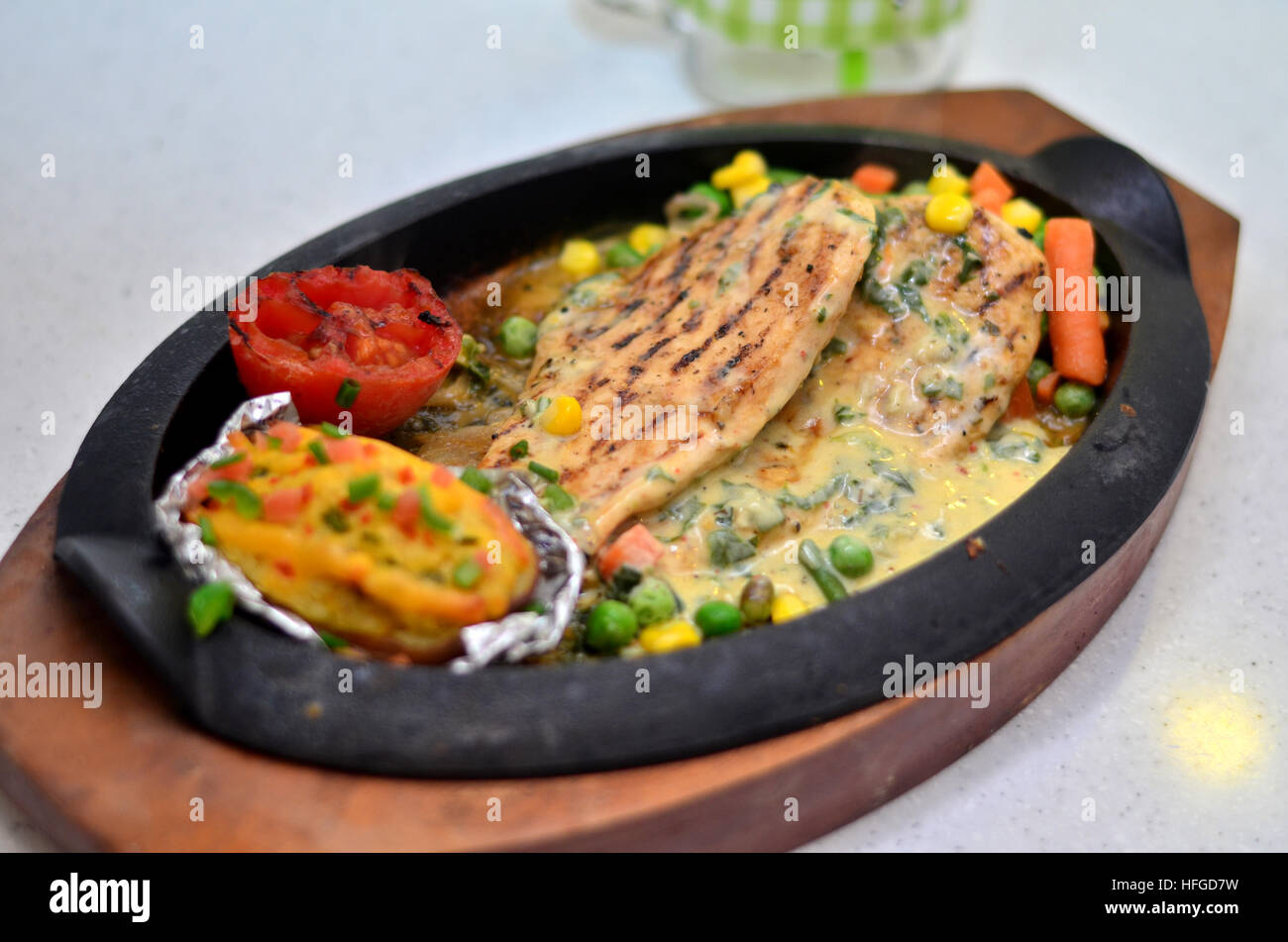 For the love of food Stock Photo