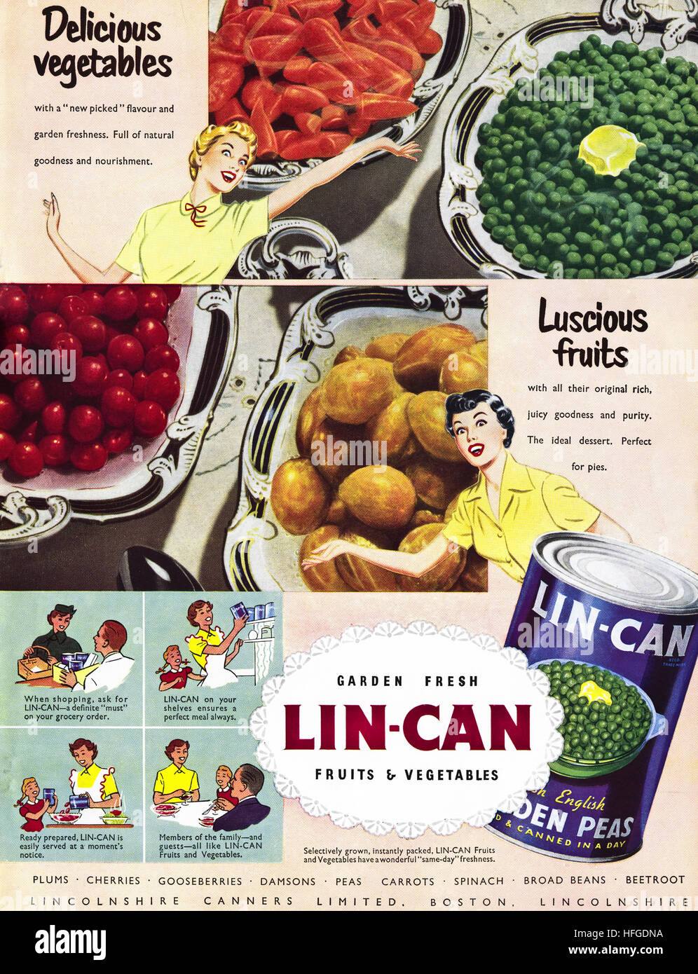 1950s advertising advert from original old vintage English magazine