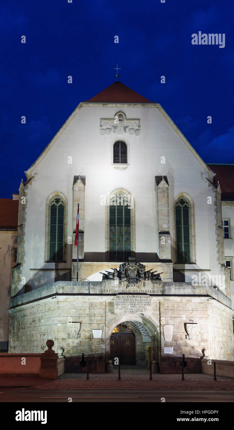 Wiener Neustadt Castle (Imperial Military Academy), Wiener Alpen, Alps, Niederösterreich, Lower