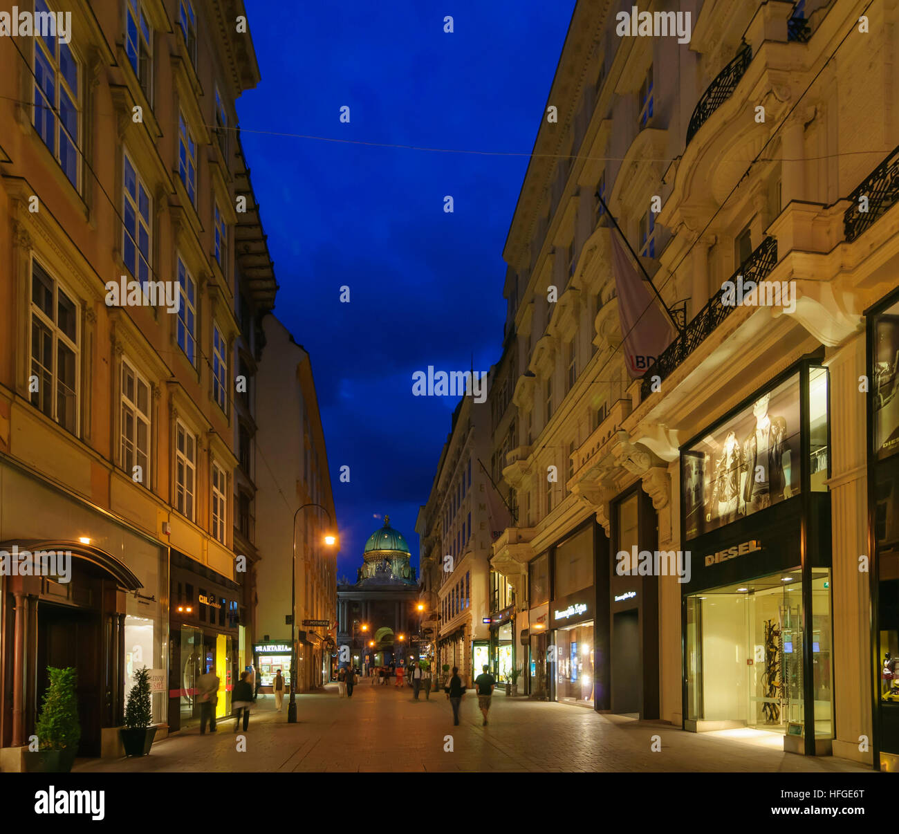 Hofburg kohlmarkt vienna austria hi-res stock photography and images