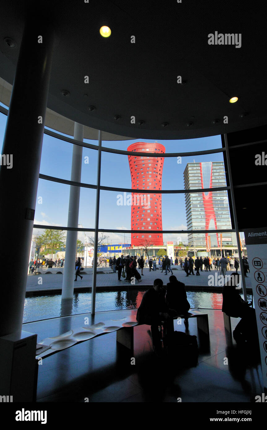 Fira barcelona gran via hi-res stock photography and images - Alamy