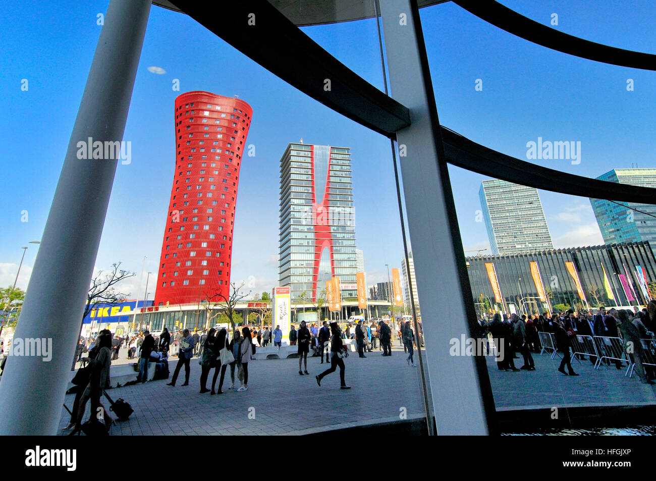 Fira Barcelona Gran Via. Trade fairs. Plaza Europa, Hospitalet de ...