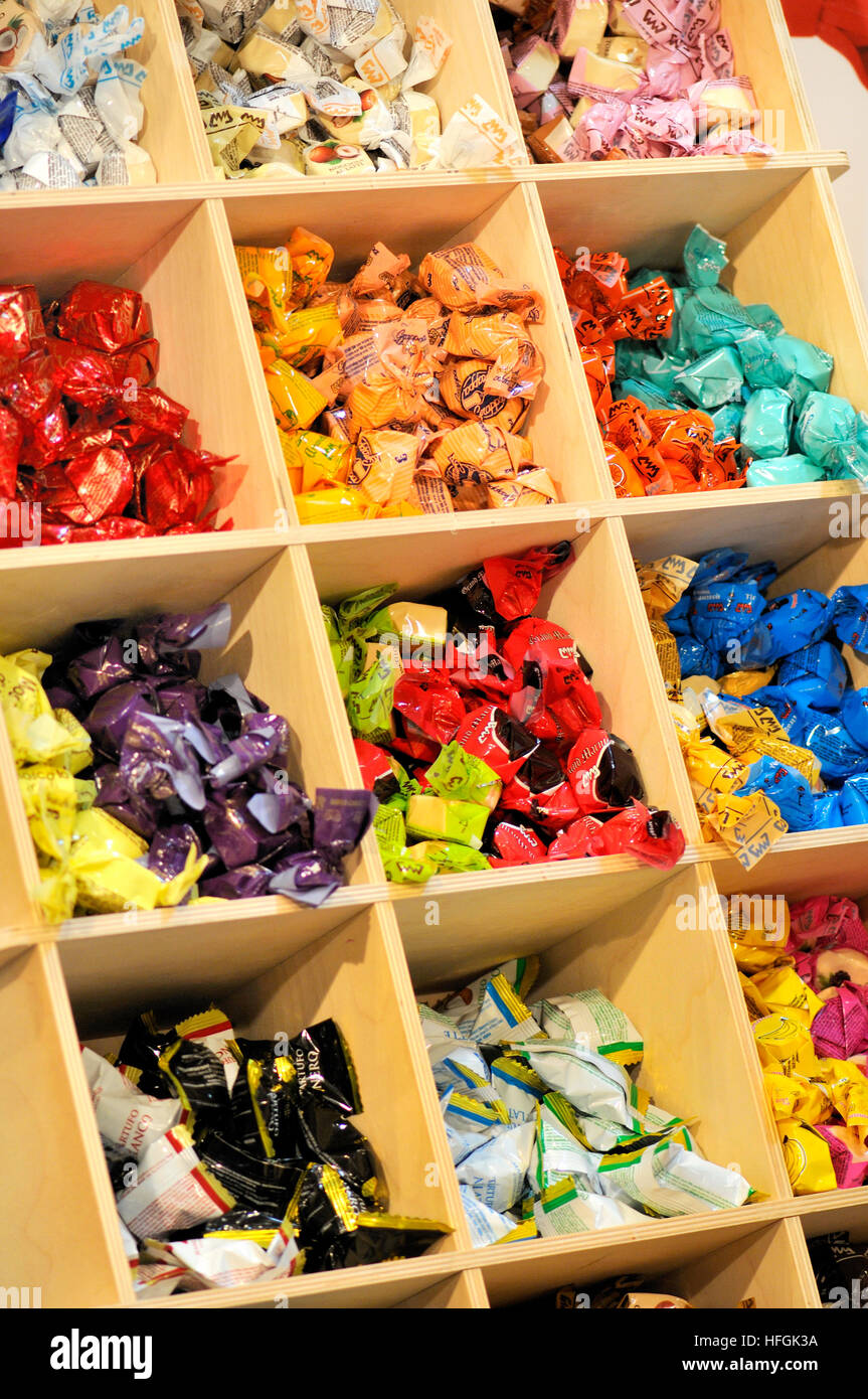 Candies. Alimentaria, International Food and Drinks Exhibition, L