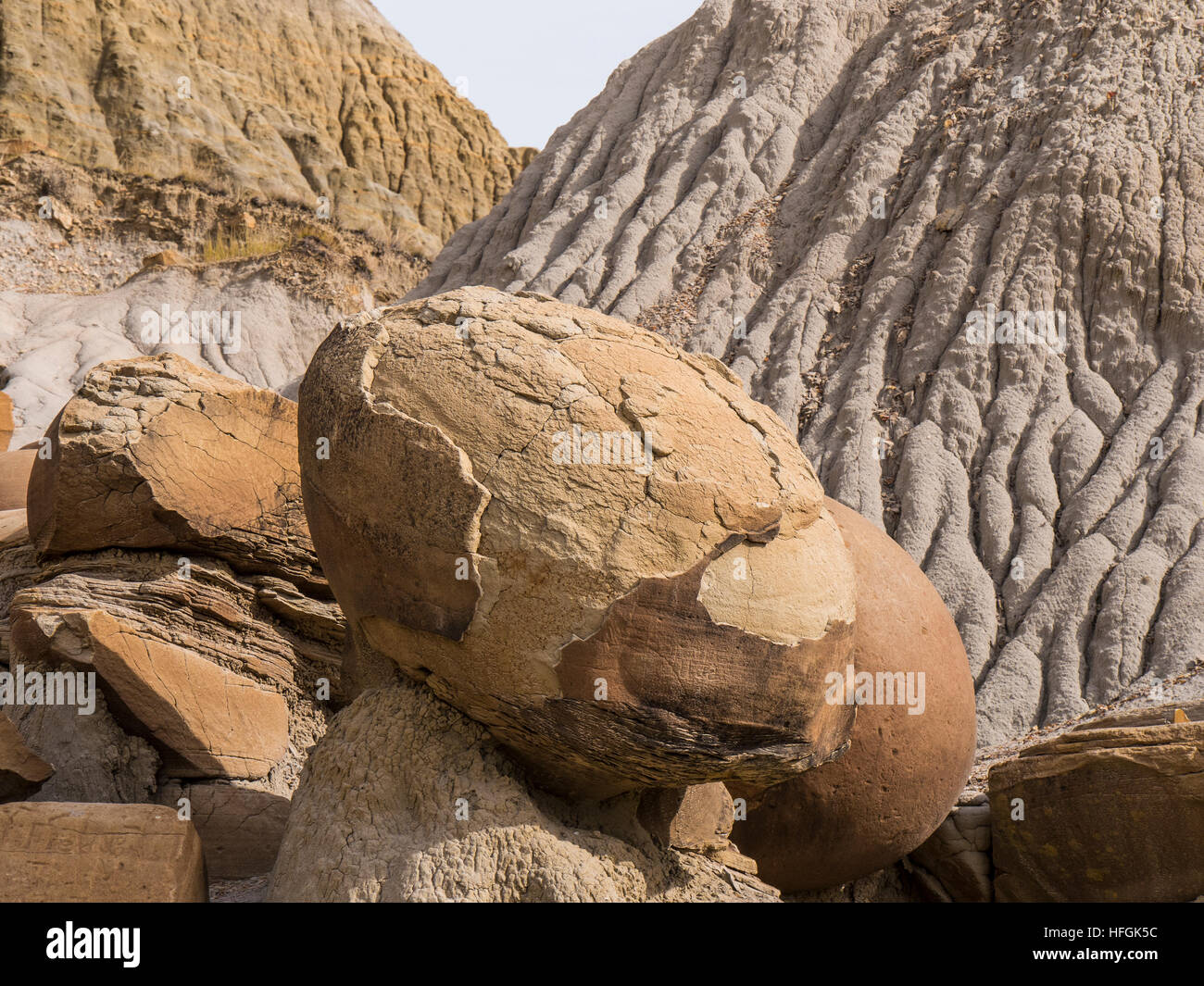 Cannonball concretions, North Unit, Theodore Roosevelt National Park