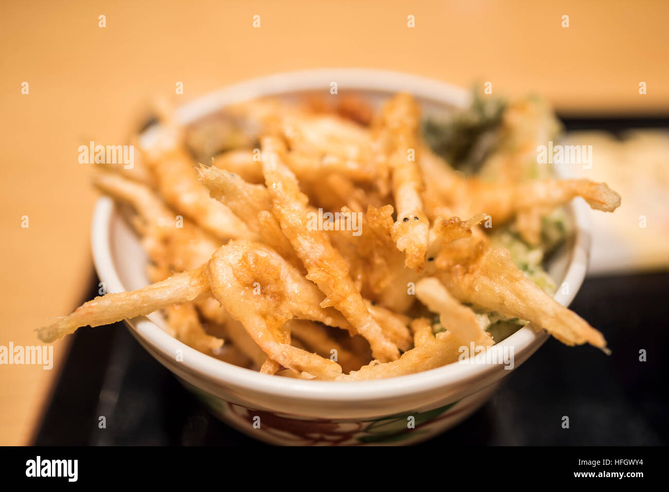 Shiroebi bowl, Toyama City, Toyama Prefecture, Japan Stock Photo
