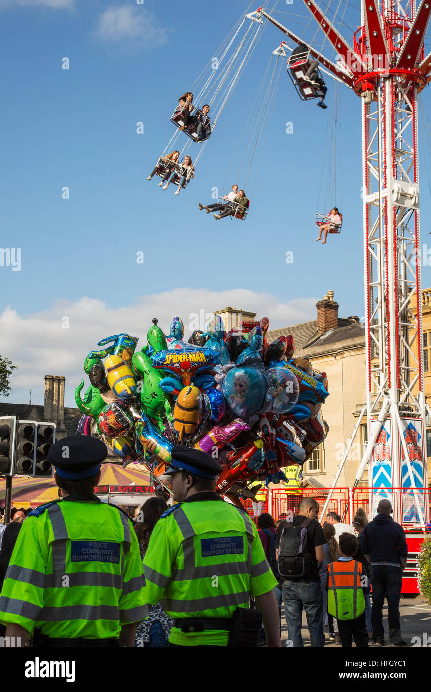 St Giles Fair, Oxford Stock Photo Alamy