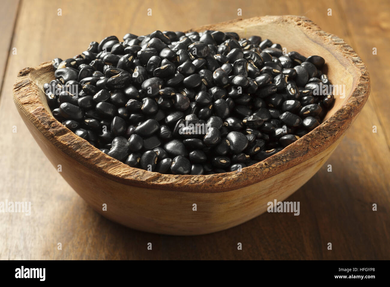 Black beans dried Stock Photo Alamy