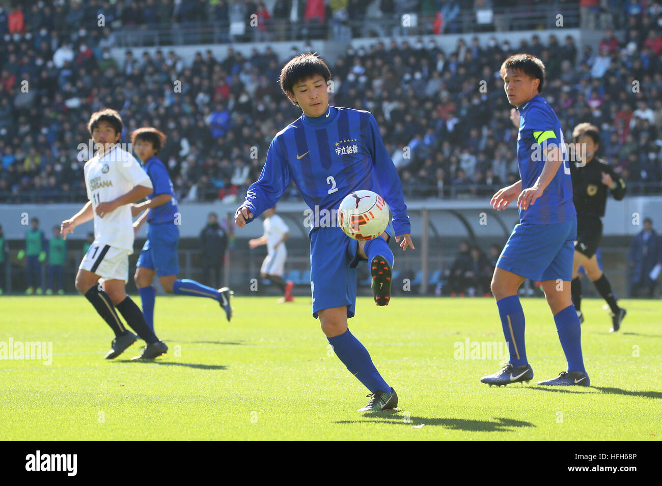All japan high school soccer tournament hi-res stock