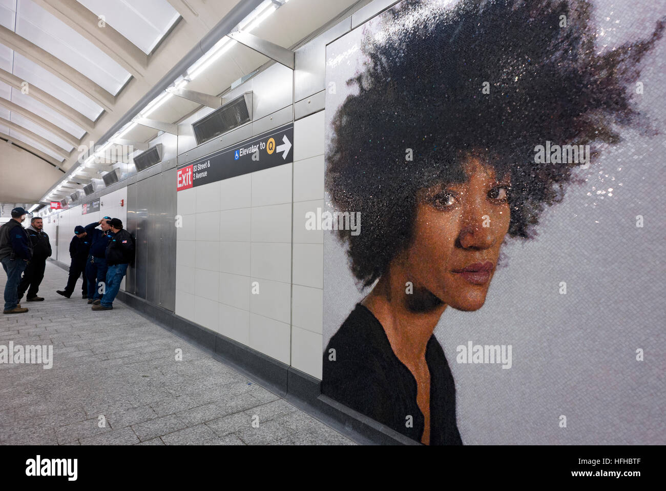 New York, USA 1 January 2017 - After nearly a century the Second Avenue ...