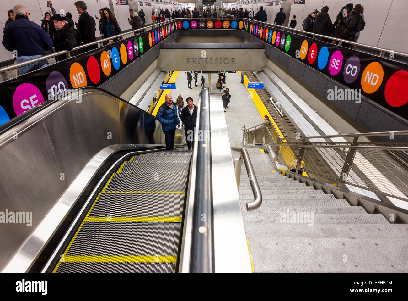 New York, USA 1 January 2017 - After nearly a century the Second Avenue ...