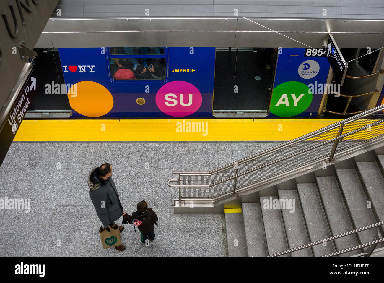 New York, USA 1 January 2017 - After nearly a century the Second Avenue ...