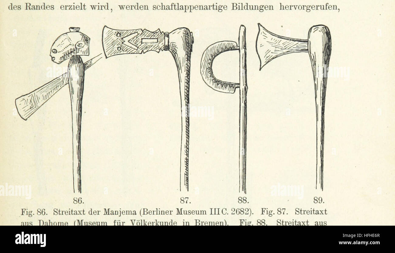 Image taken from page 157 of 'Der Ursprung der Kultur. [With illustrations and maps.] Bd. 1' Image taken from page 157 of 'Der Ursprung der Kultur Stock Photo