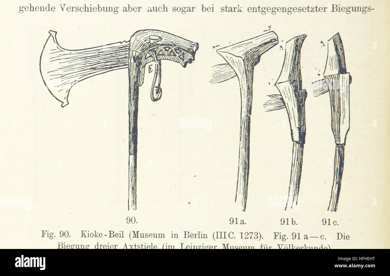 Image taken from page 158 of 'Der Ursprung der Kultur. [With illustrations and maps.] Bd. 1' Image taken from page 158 of 'Der Ursprung der Kultur Stock Photo