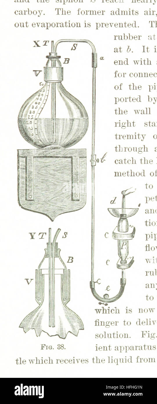 Image taken from page 161 of 'Notes on Assaying, etc' Image taken from page 161 of 'Notes on Assaying, etc' Stock Photo