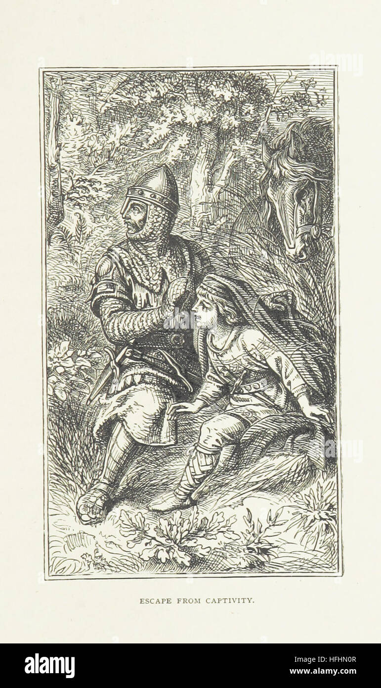 Image taken from page 173 of '[The Little Duke; or, Richard the Fearless. By the author of “the Heir of Redclyffe” [Miss Yonge].]' Image taken from page 173 of '[The Little Duke; or, Stock Photo