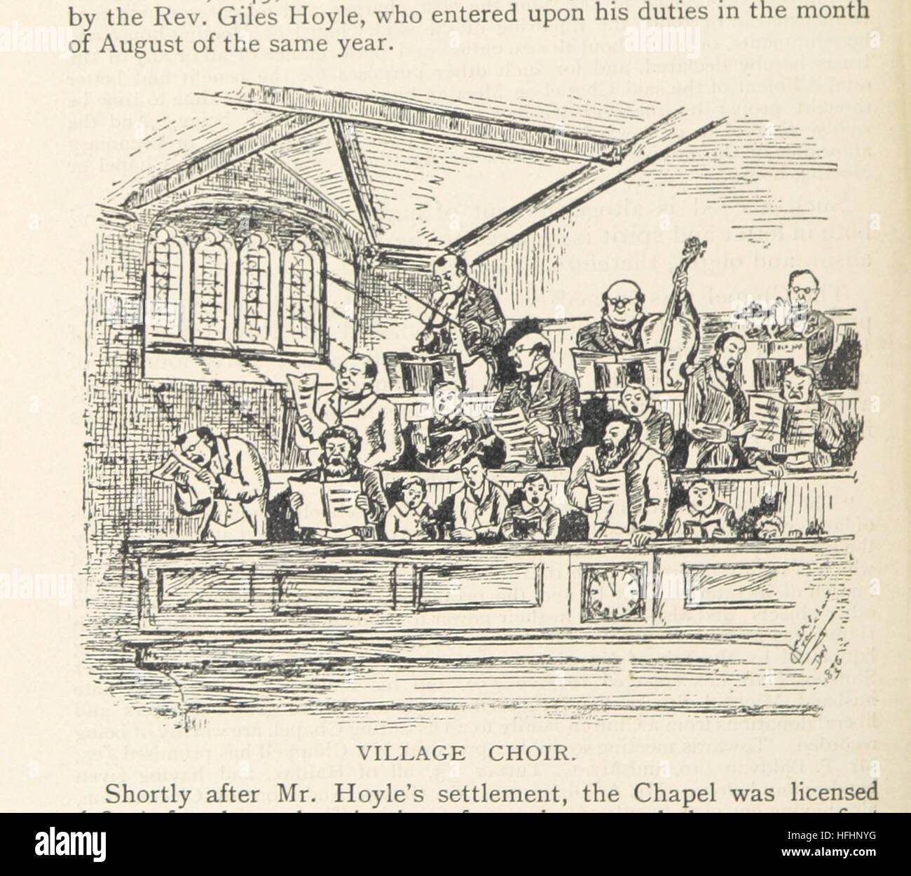 Image taken from page 176 of 'Northowram, W. R. Yorks: its history and antiquities. With a life of Oliver Heywood, etc' Image taken from page 176 of 'Northowram, W R Yorks Stock Photo