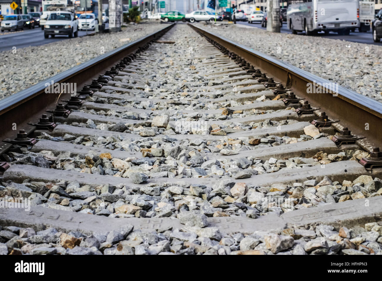 tracks,rail,train,transport,stones,metal,photograph,traffic,parallel,rocks, Stock Photo