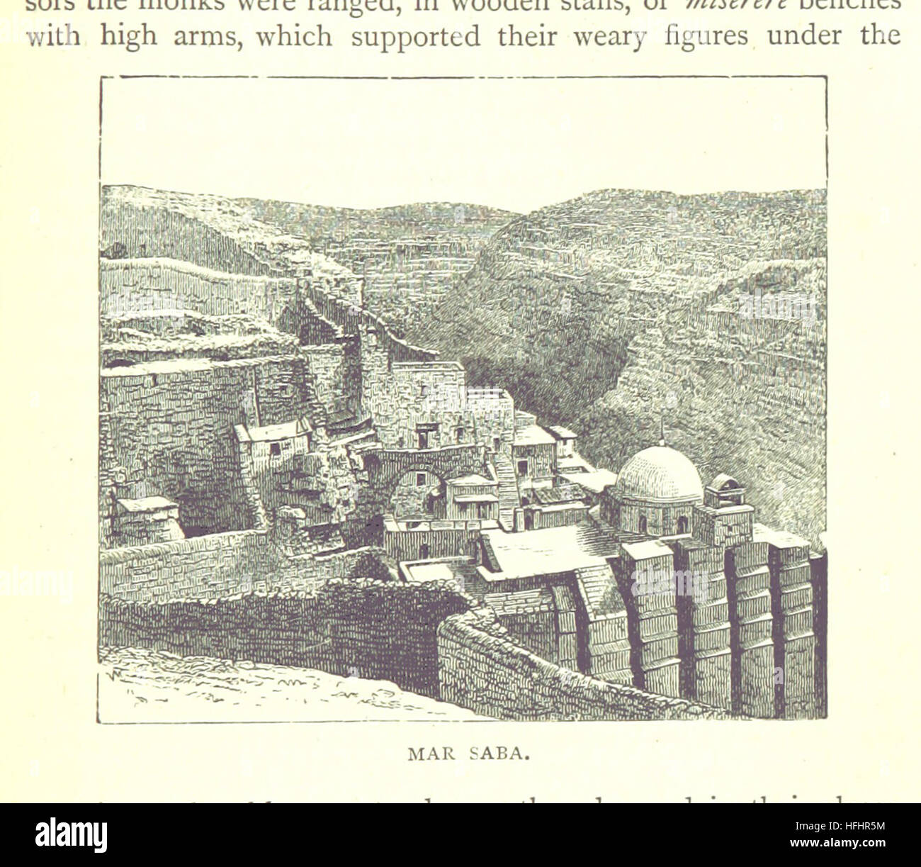 Image taken from page 179 of '[Tent Work in Palestine. A record of Discovery and Adventure by C. R. Conder ... With illustrations by J. W. Whymper.]' Image taken from page 179 of '[Tent Work in Palestine Stock Photo