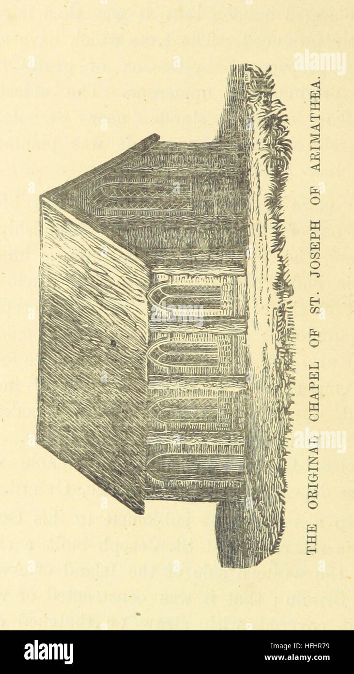 Brock's Avalonian Guide: a history and description of the town & abbey of Glastonbury ... carefully revised from the edition by J. Clark, etc. [With illustrations and a plan.] Image taken from page 18 of 'Brock's Avalonian Guide a Stock Photo