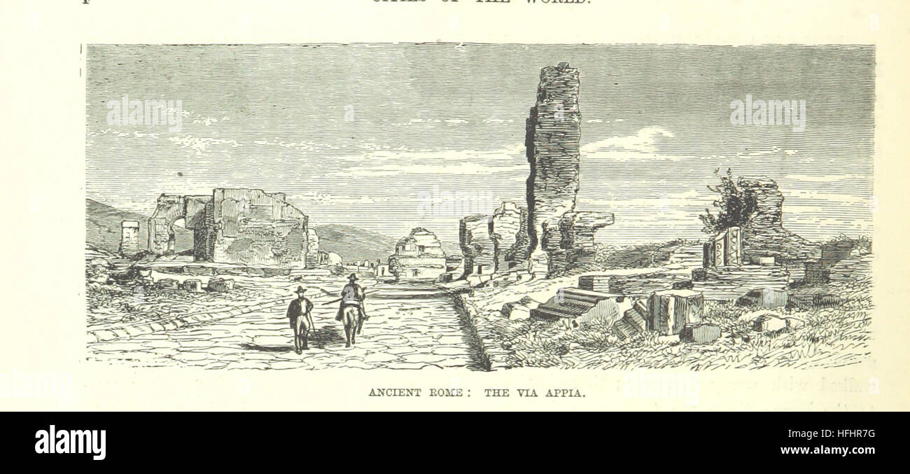 Image taken from page 18 of 'Cities of the World: their origin, progress ... Illustrated' Image taken from page 18 of 'Cities of the World Stock Photo