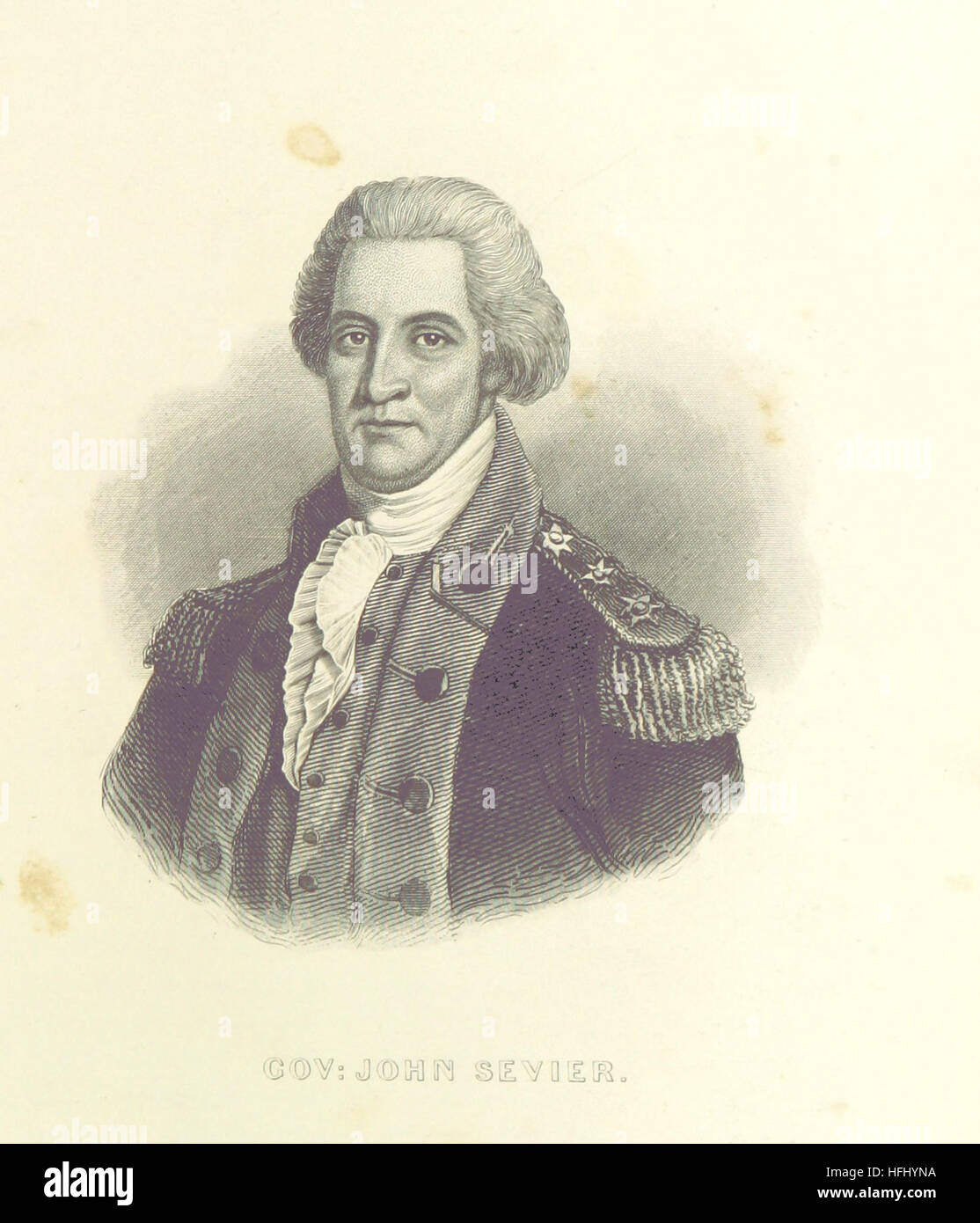 King's Mountain and its Heroes: history of the battle of King's Mountain, October 7th, 1780, and the events which led to it ... With ... portraits, maps, and plans Image taken from page 191 of 'King's Mountain and its Stock Photo