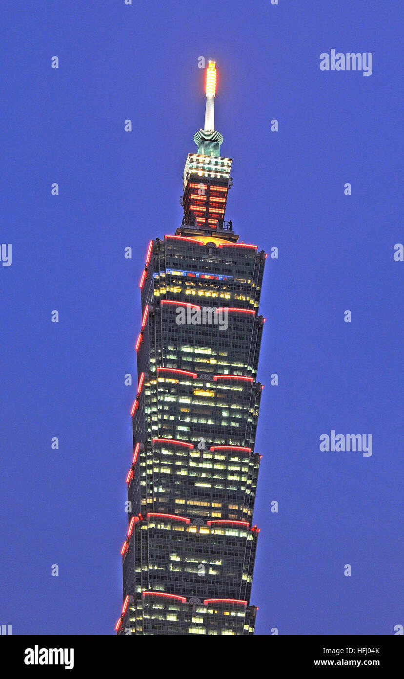 101 tower Taipei Taiwan Stock Photo