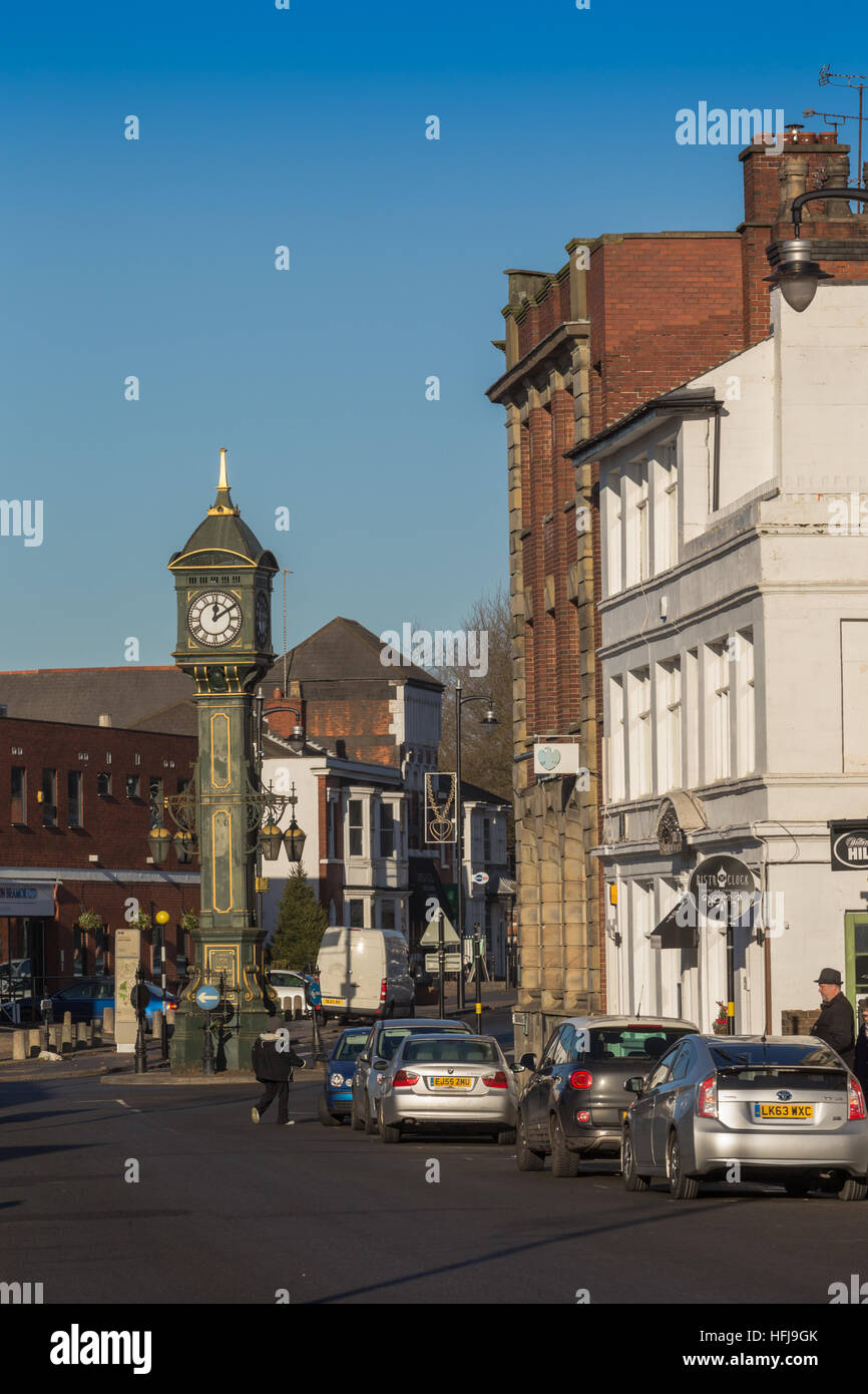 Chamberlain Clock, the Jewellery Quarter, Birmingham UK Stock Photo Alamy