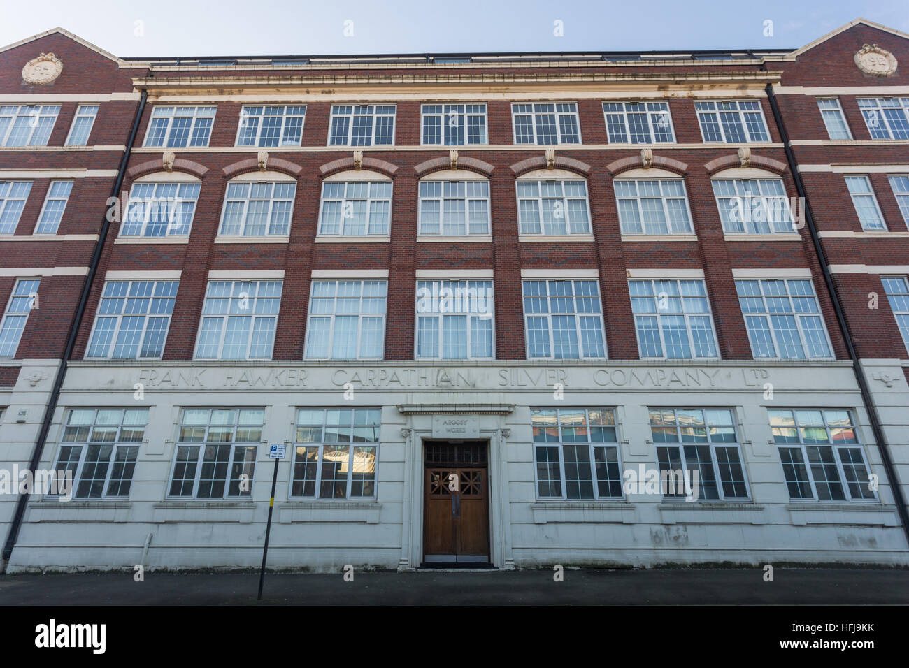 Frank Hawker Carpathian Silver Company Ltd, Birmingham UK a silver and