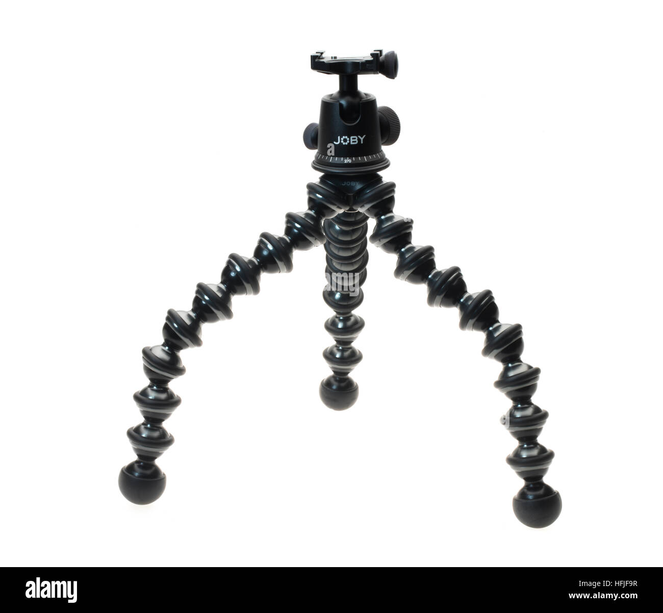 Joby GorillaPod Focus  flexible camera tripod. Stock Photo