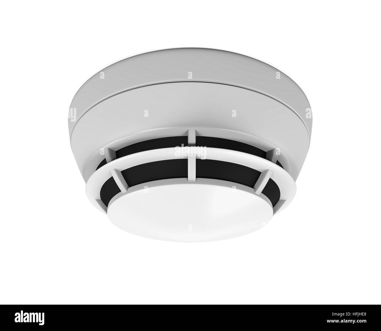 House smoke alarm Black and White Stock Photos & Images Alamy