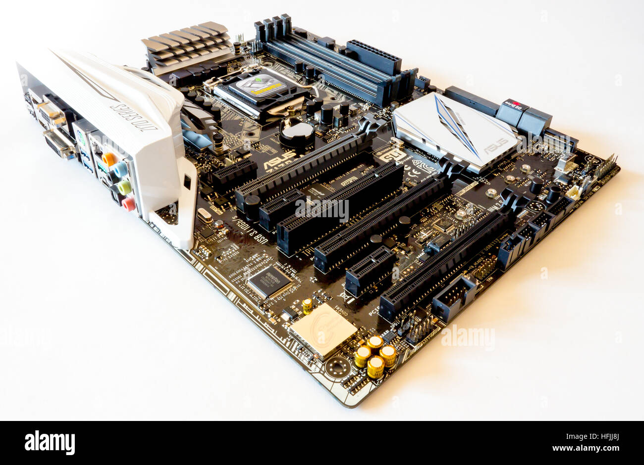 GOMEL, BELARUS - SEPTEMBER 15, 2016. Motherboard ASUS Z-170-A. ASUSTeK  Computer Inc. ( marketed as ASUS) is a Taiwanese multinational computer  hardwar Stock Photo - Alamy