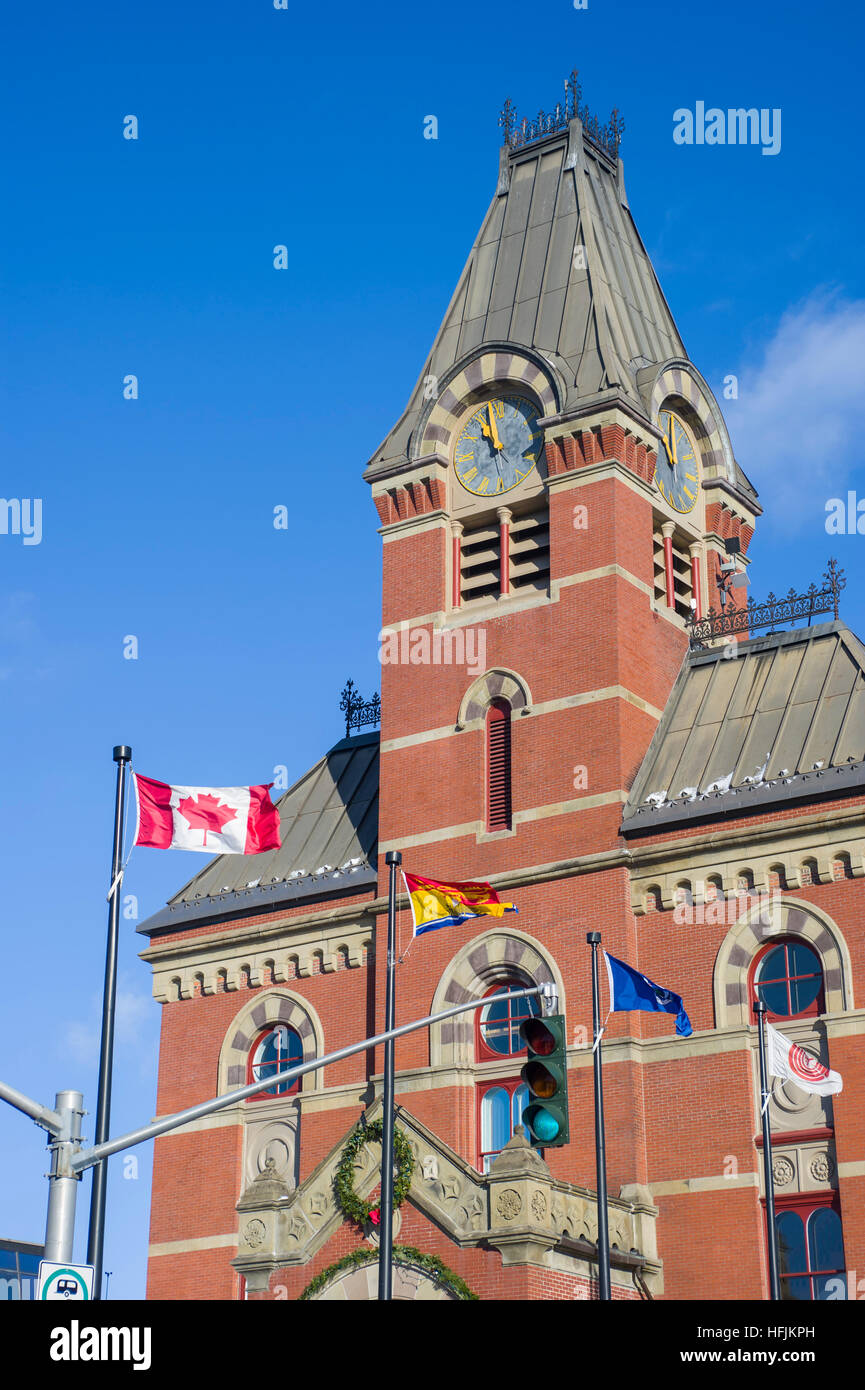 fredericton city hall Stock Photo Alamy