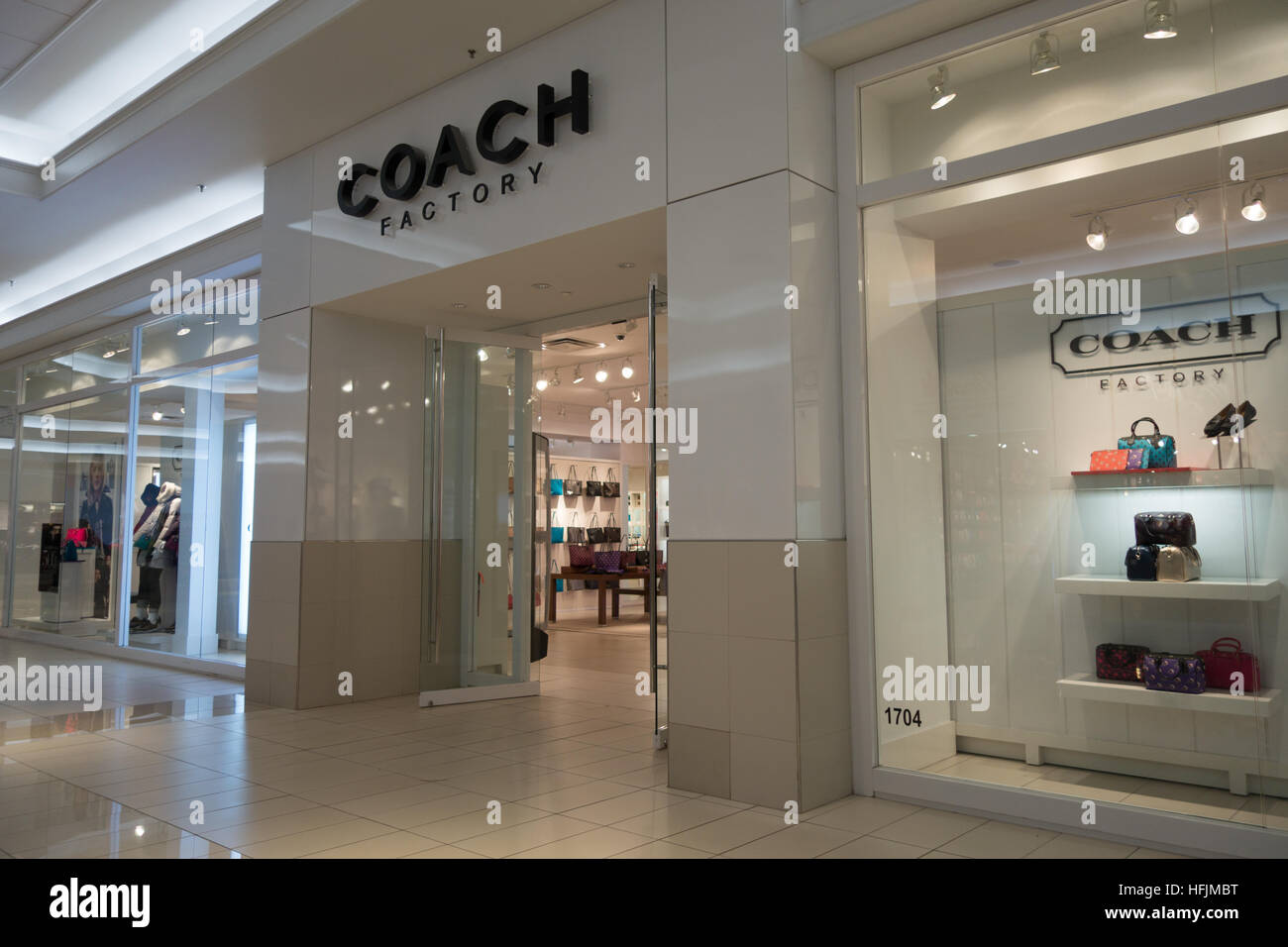 coach factory outlet Stock Photo