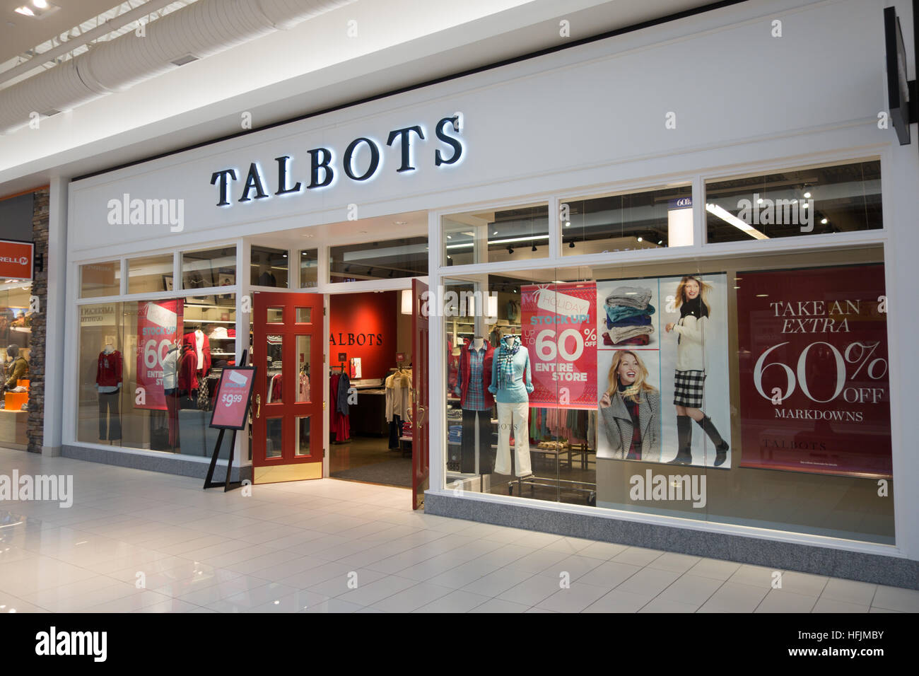talbots store Stock Photo - Alamy