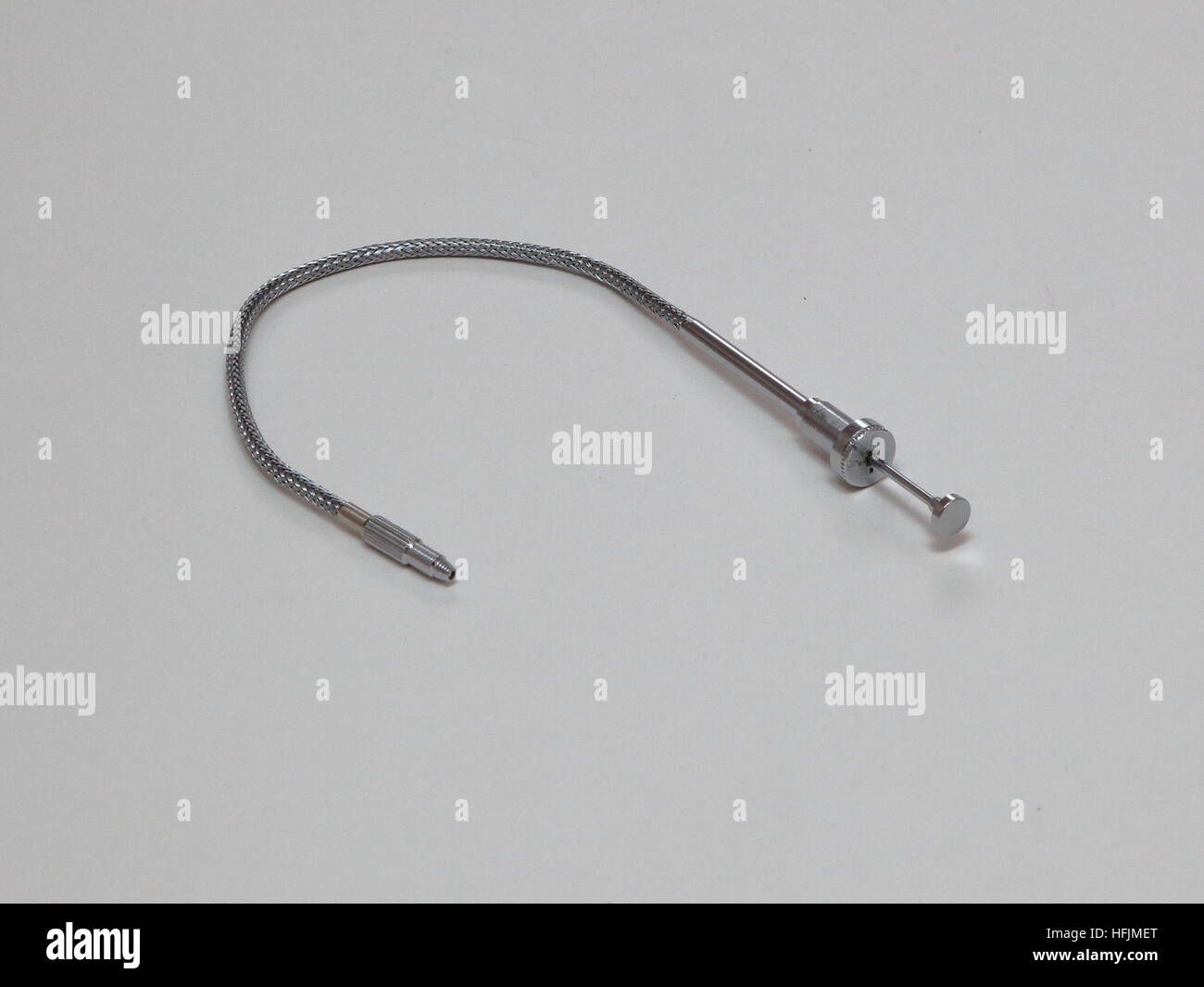 Mechanical Cable Camera Shutter Release. Model from around 1970s Stock