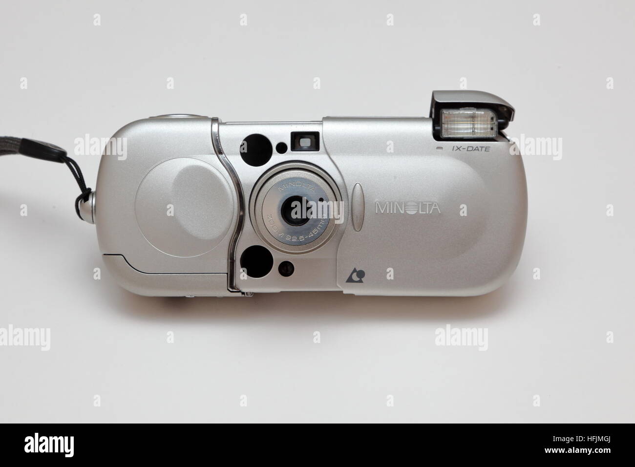 Minolta Vectis 2000 APS cartridge film camera primed for use Stock