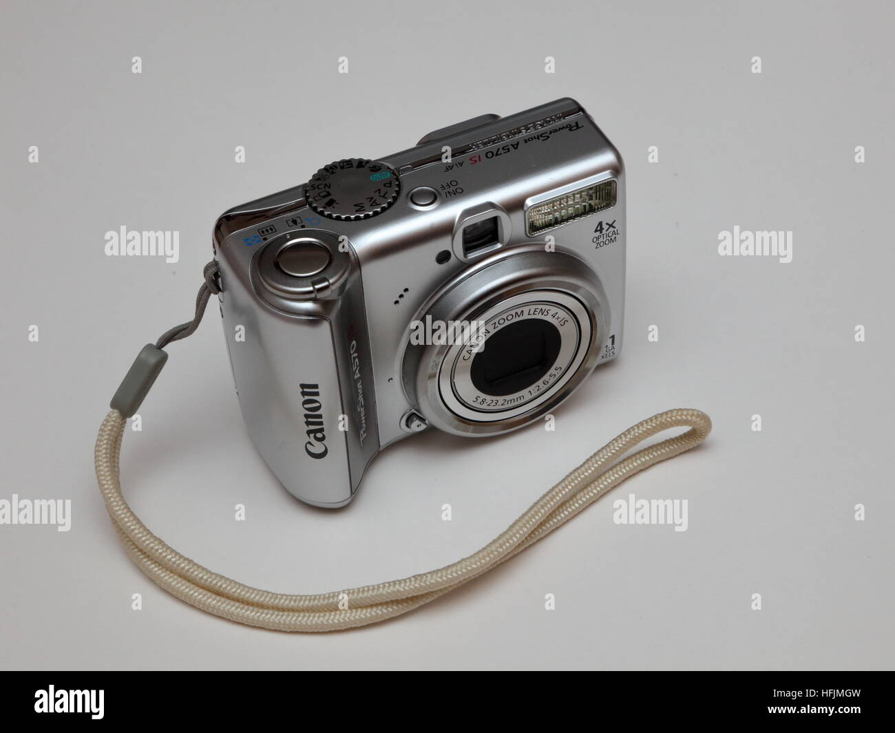 Canon PowerShot A570 - 7.1 Mpx Digital compact camera Stock Photo