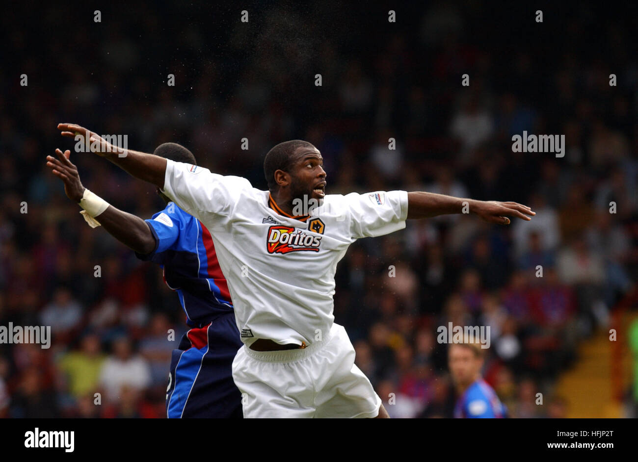 Footballer Nathan Blake 2002 Stock Photo