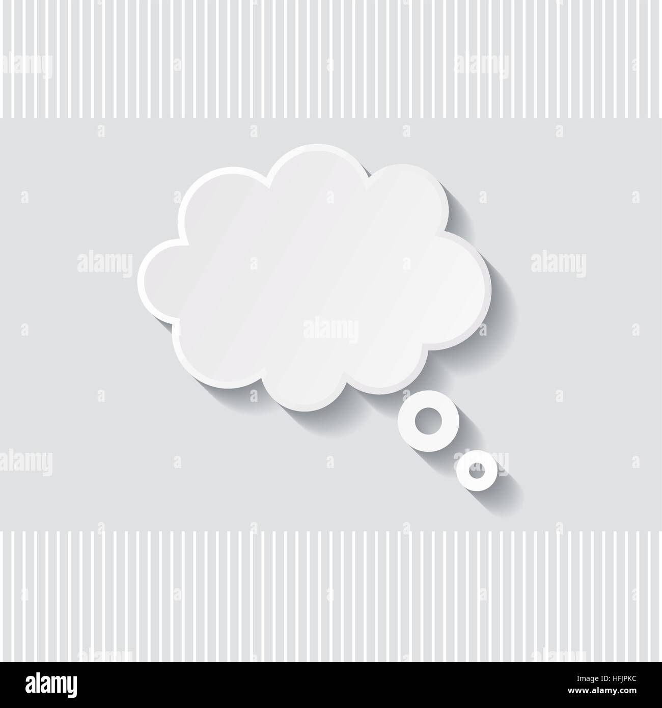 Abstract vector white speech bubble background Stock Vector Image & Art ...