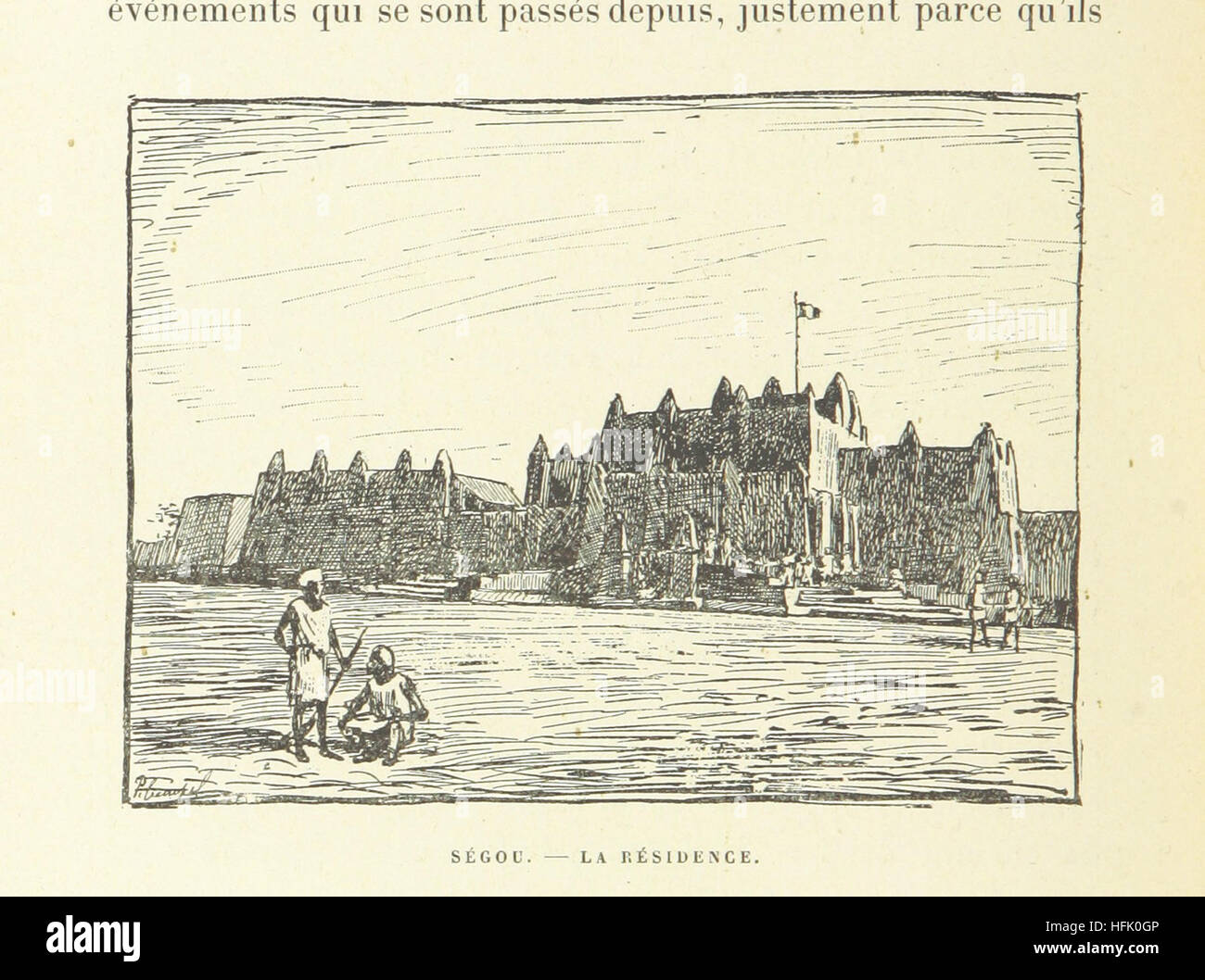 Image taken from page 238 of 'A la Conquête du Tchad', showing detailed ...
