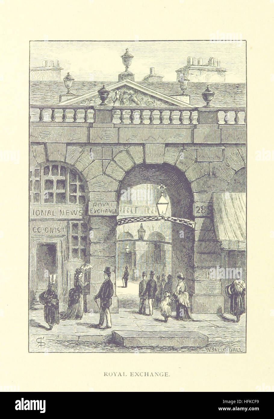 Edinburgh Past and Present, its associations and surroundings. Drawn with pen and pencil. [By various artists. Edited by W. Ballingall.] Image taken from page 120 of 'Edinburgh Past and Present, Stock Photo