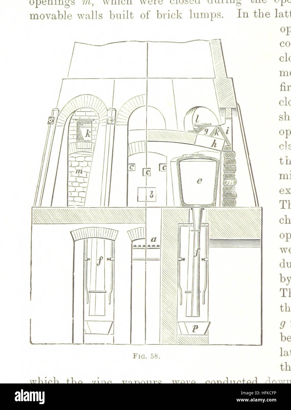 Image taken from page 120 of 'Handbook of Metallurgy ... Translated by H. Louis' Image taken from page 120 of 'Handbook of Metallurgy Stock Photo