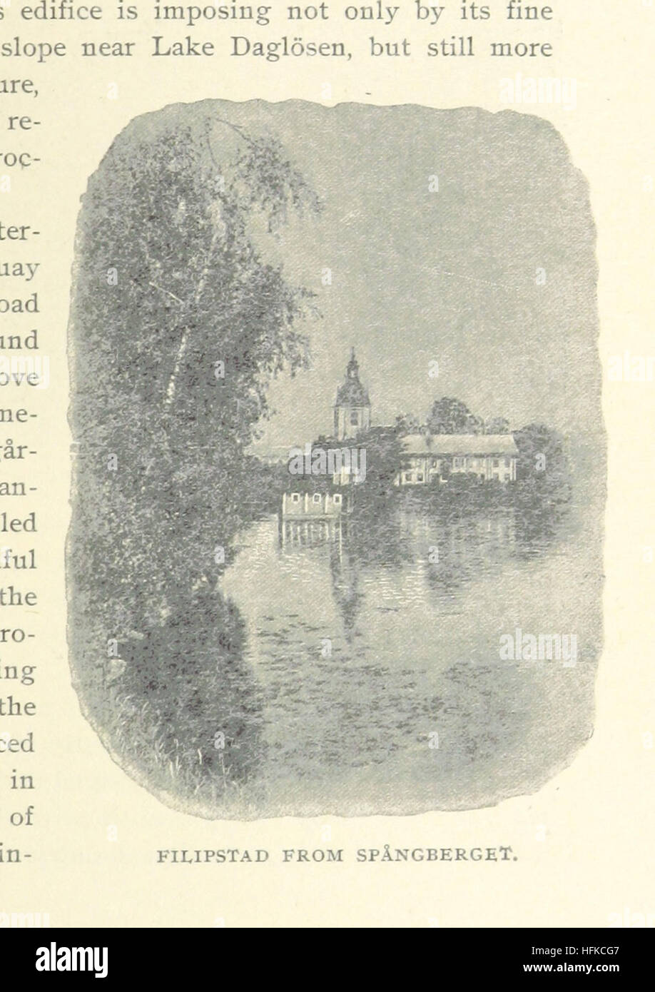 Image taken from page 101 of 'From Gothenburg to Dalecarlia. A journey with Bergslagernas Railway. [With maps and illustrations.]' Image taken from page 101 of 'From Gothenburg to Dalecarlia Stock Photo