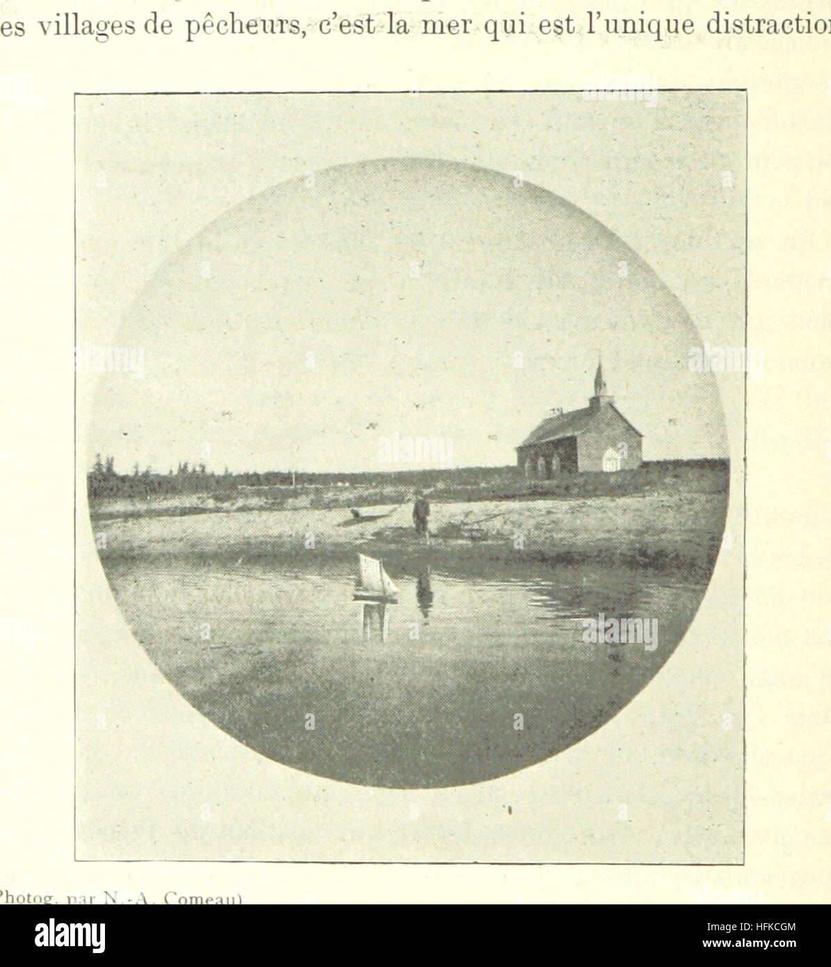 Image taken from page 120 of 'Labrador et Anticosti. Journal de voyage. Histoire, Topographie, etc. [With map.]' Image taken from page 120 of 'Labrador et Anticosti Journal Stock Photo
