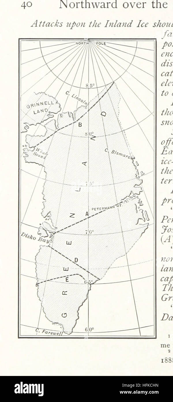 A narrative of expeditions to Northern Greenland during the late 19th ...