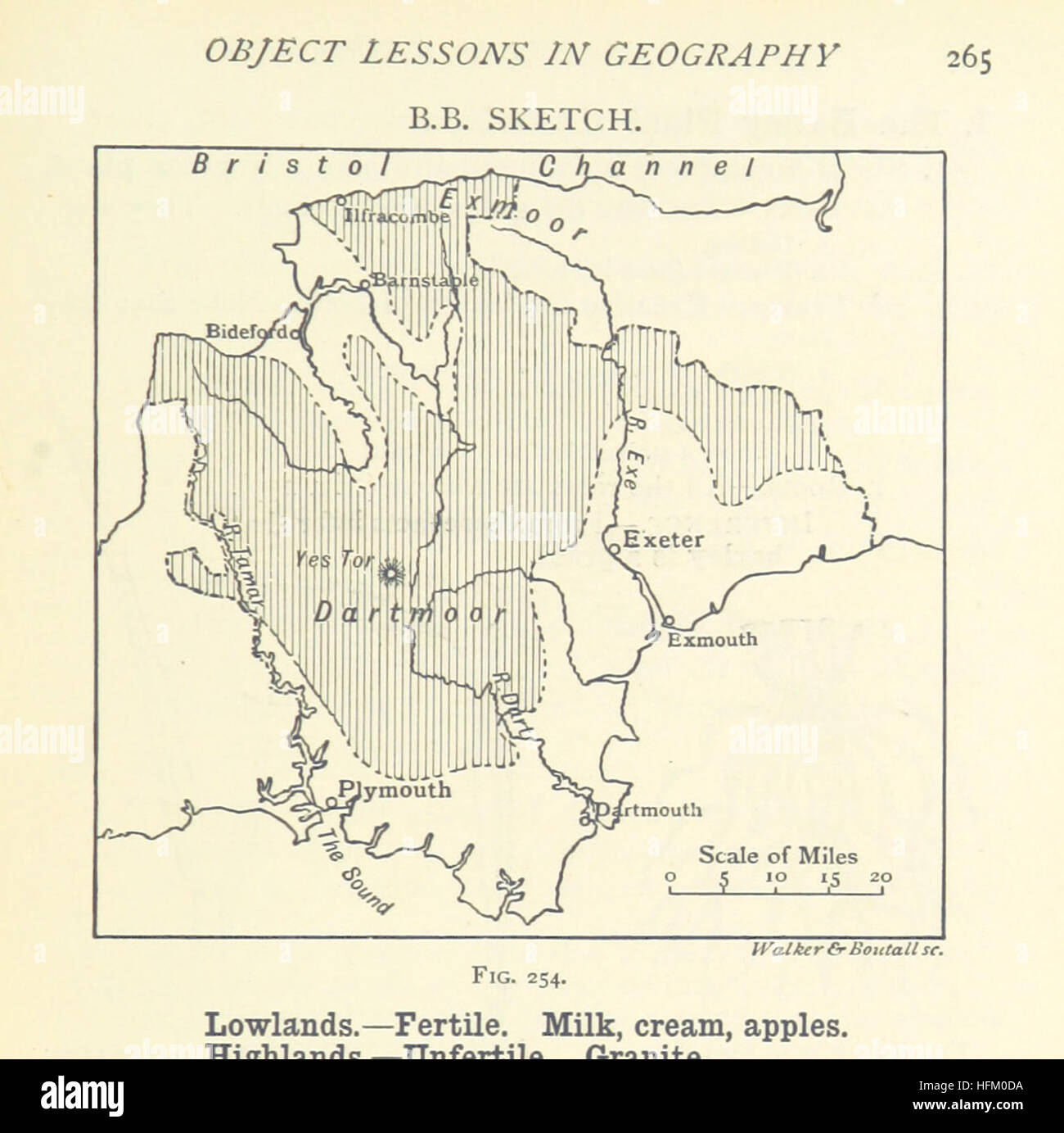 Image taken from page 287 of 'Object Lessons in Geography for Standards I. II. & III' Image taken from page 287 of 'Object Lessons in Geography Stock Photo